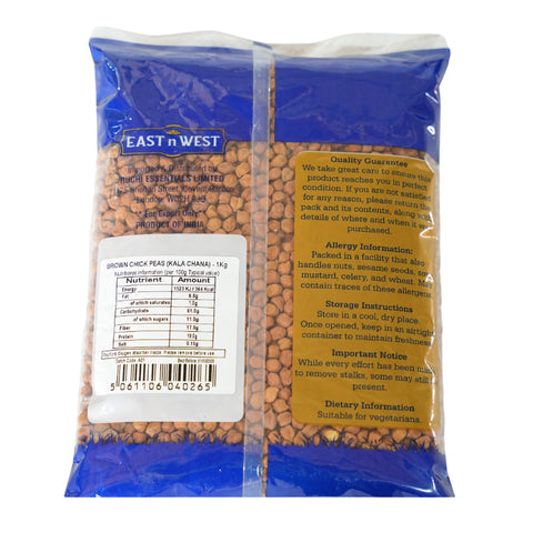 East n West Brown Chick Peas (Kala Chana) 1Kg