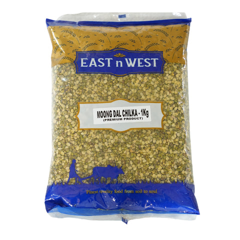 East n West Moong Dal Chilka 1Kg Front