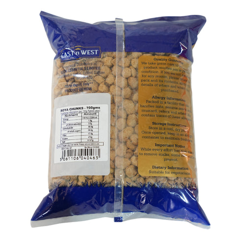 East n West Soya Chunks 700g Back
