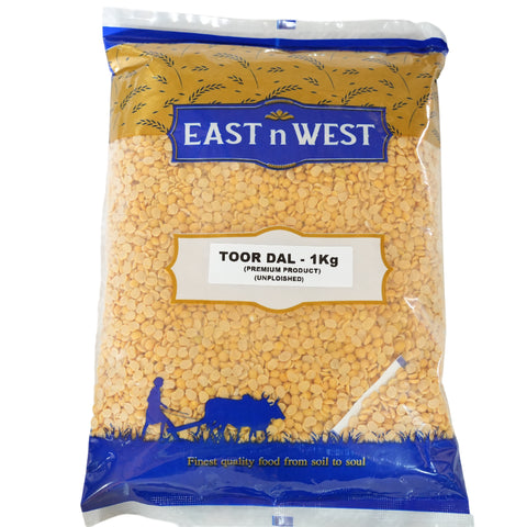 East n West Toor Dal 1Kg Front