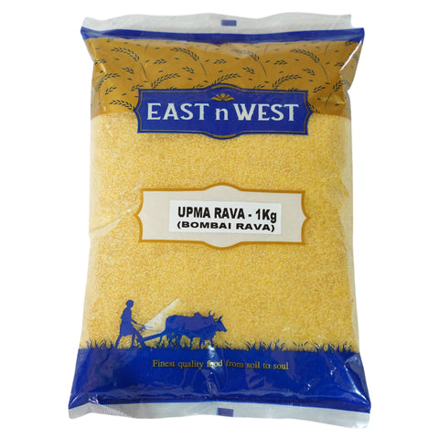 East n West Upma Rava (Bombai Rava) 1Kg Front