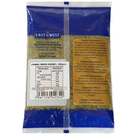 East n West Fennel Seeds