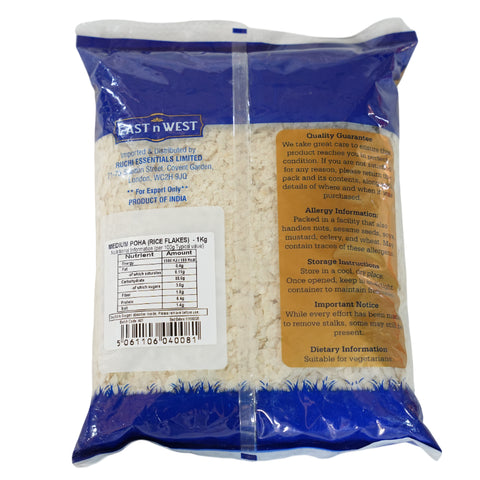 East n West Medium Poha (Rice Flakes)