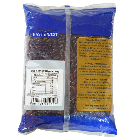 East n West Red Kidney Beans (Rajma) 1Kg