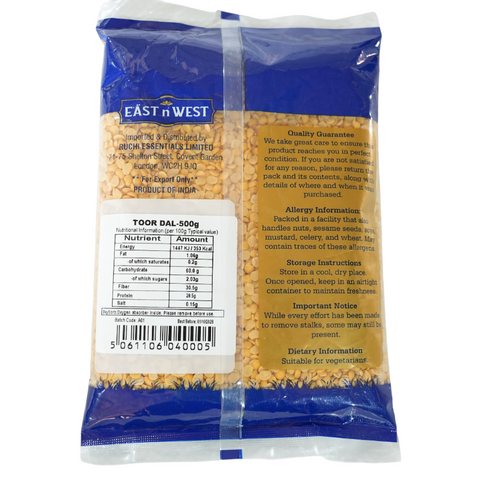 East n West Toor Dal 500g