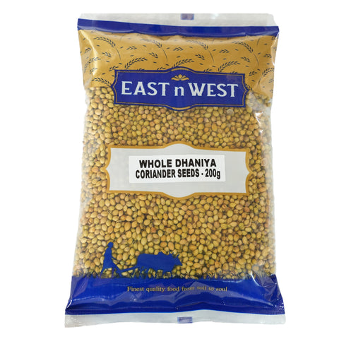 East n West Whole Dhaniya (Coriander Seeds) 200g