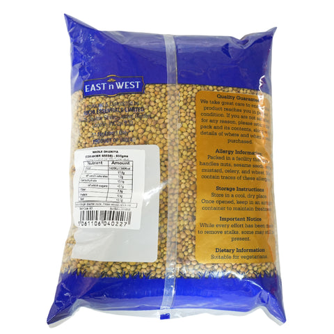 East n West Whole Dhaniya (Coriander Seeds) 800g